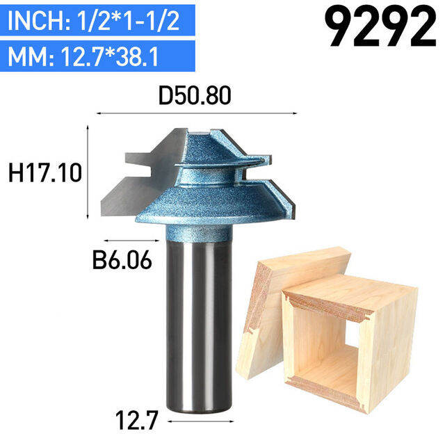 huhao-1pc-1-2-ก้านเราเตอร์บิตสําหรับไม้-45-และ-90-องศามุมประกบกันเครื่องตัดซีเอ็นซีเครื่องมืองานไม้