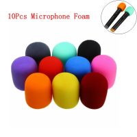 《Miss you electronic》 High10PcsColor HandheldBallMicrophone Windscreen Foam Mic Cover Karaoke2.8 Quot; X2.3 Quot;Microphone Accessories