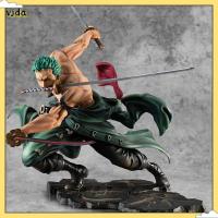 VJDA 20 ซม. ของขวัญสำหรับเด็ก โมเดลตกแต่ง Action Figure One Piece Zoro Asura ของเล่นอะนิเมะ Zoro Action Figure Three Thousand World Three Sword Stream