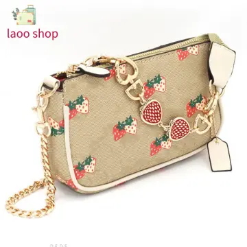 Strawberry Chain Strap Extender Purse Chain Bag Chain Replacement Strap Bag  Handle Bag Strap Hardware 