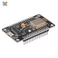 Ziqqucu PANTHON NodeMCU ESP8266 V3 ESP-12E WIFI CH340G บอร์ดพัฒนากระดานดำไมโคร USB สี่เหลี่ยมขาเชื่อมต่ออินเตอร์เฟซ