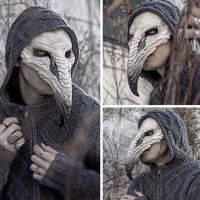 ฮาโลวีน Plague Doctor หน้ากากเลเซอร์ตา Steampunk คอสเพลย์ Props Hawk Bird Beak Latex หน้ากากสำหรับแฟชั่น Party เครื่องแต่งกาย Props