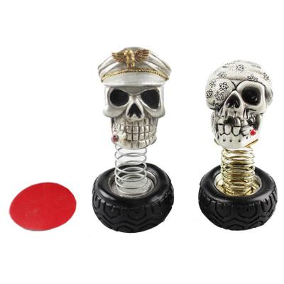 Skull Head Car Decoration Environmentally Durable High Temperature Resistance Cartoon Appearance Widely Used Ornament cosy