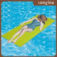 Tongina ที่นอนเลานจ์เบาะลอยน้ำน้ำ,ผ้าห่มกันน้ำทนทานแพลอย่ไม่ทิ้งสำหรับสระว่ายน้ำลอยสระว่ายน้ำกลางแจ้งพายเรือ