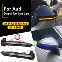 ❃☃✷ For Audi A4 S4 RS4 B9 2016-2019 A5 S5 RS5 Dynamic Turn Signal LED Light Side Wing Rearview Mirror Indicator Sequential Blinker