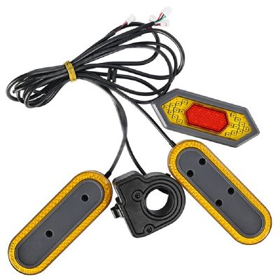LED Turn Signal Light Steering Handle Replace Steering Handle for Xiaomi M365 Pro Pro2 1S Electric Scooter Accessorie