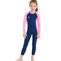 Kids Diving Suit 2.5MM Neoprene Wetsuit Children For Boys Girls Keep Warm One-piece Long Sleeves UV Protection Swimwear 2021