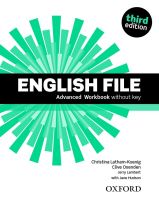 Bundanjai (หนังสือ) English File 3rd ED Advanced Workbook without Key (P)