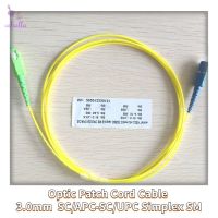 10pcs/box SC/APC amp;S/UPC Simplex SM LSZH fiber optic jumper 3.0mm SC/APC SC/UPC FTTH Optic Patch Cord Cable Free shipping