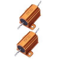 2 Pcs Aluminum Clad Wire Wound Resistors 25W 30 Ohm 5%