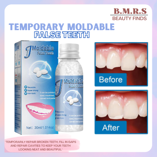 Temporary Tooth Repair Kit Teeth and Gaps Moldable False Teeth Solid