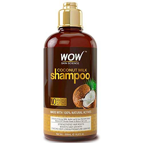 PRE-ORDER] WOW Coconut Milk Shampoo, Slow Down Hair Loss, Grey Hair,  Stimulate Growth For Thick, Glossy Hair, Paraben, Sulfate, Salt, Silicone  Free, All Hair Types, Adults and Children, 500 mL (ETA: 2023-02-19) |