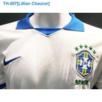 ✔✗❆ Lillian Chaucer 22-23 Brazilian national team shirt Polo shirts short-sleeved summer football within 10 omar training suit