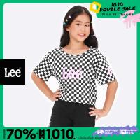 LEE KIDS เสื้อยืดแขนสั้นเด็กผู้หญิง คอลเลคชั่น Athleisure ทรง CROP รุ่น LK S523GTSSN20