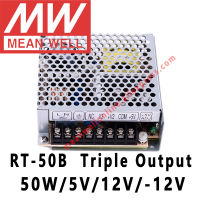 Mean Well RT-50B 5V 12V -12V AC DC 50W Triple Output Switching Power Supply ร้านค้าออนไลน์ Meanwell