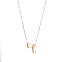 Love 26 English New Simple Letter Necklace Long Letter Pendant