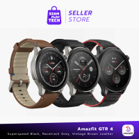 Amazfit GTR 4  สมาร์ทวอชท์ วัดออกซิเจนในเลือด อัตราการเต้นของหัวใจ การนอนหลับ GPS กันน้ำ 5ATM