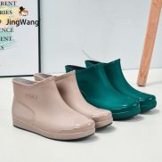 New Rain Shoes Women s Fashion Water Shoes Four Seasons Rain Boots