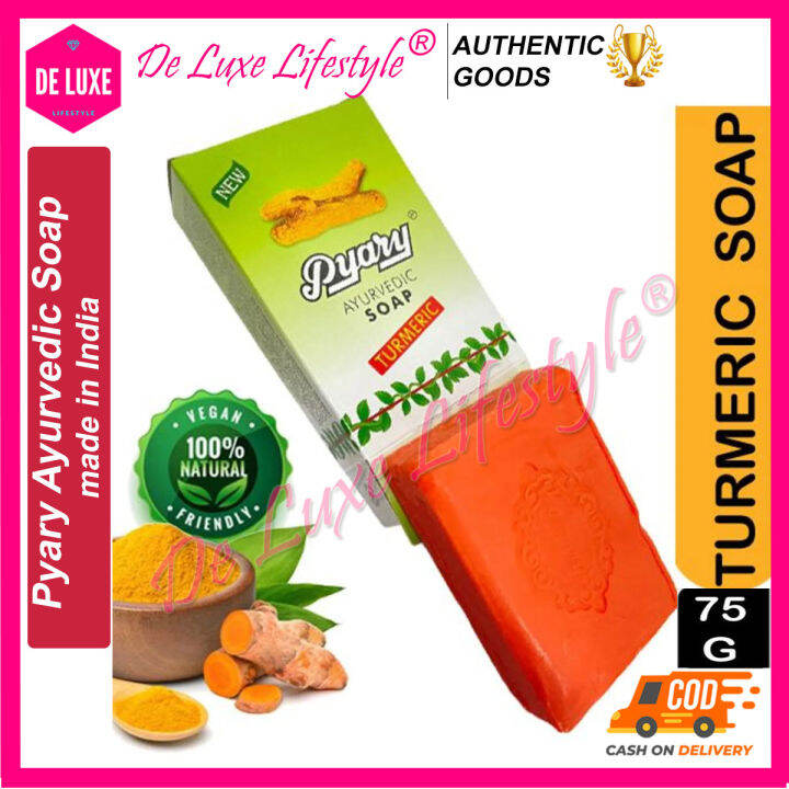 Original PYARY Turmeric Soap Legit and Authentic New 90 years packaging