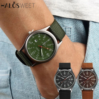 นาฬิกาข้อมือสำหรับผู้ชายผ้าใบ SOKI นาฬิกาสำหรับผู้ชายลำลองนาฬิกาของขวัญแฟชั่นนักเรียนนาฬิกากีฬา