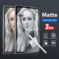 【LZ】▨✓  Matte filme de desenho de papel para ipad protetor de tela desenho de filme como ipad ar 5 4 2022 pro 11 12.9 9th 10th mini 6 10.2 9.7 6th geração