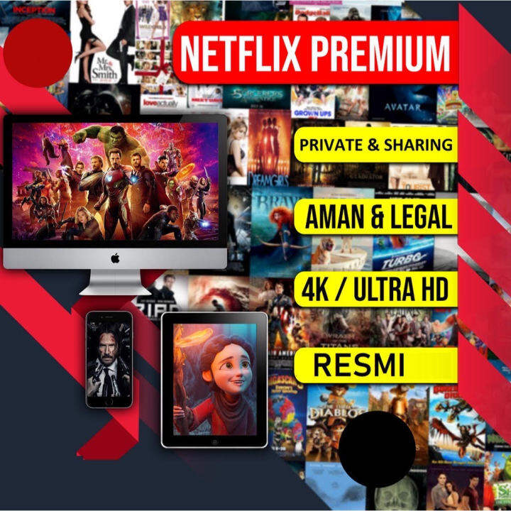 ( PROMO NETFLIX GIFTCARD) NETFLIX 1 BULAN ANTI HOLD,LEGAL,FULL GARANSI ...