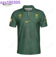 Personalized Rugby World Cup 2023 Springboks South Africa Rugby Home 3D Polo shirt men