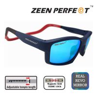 แว่นกันแดดแม่เหล็กทรงสปอร์ต ZEEN PERFECT- High Quality Magnetic Sport Sunglasses with Free 1 rubber spare cord ฟรี!! สายยางแว่นสำรอง