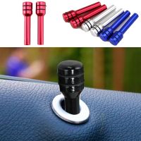 ☂ 2pcs 49mm Universal Car Truck Interior Door Lock Knob Pull Pins Aluminum Alloy Auto Car Security Door Lock Pins New