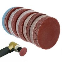 100PCS 80-3000 Grits 75mm Aluminum Oxide Velcro Sander Sandpaper Sanding Discs Sanding Paper Hook and Loop