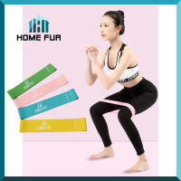 Home Fur ผ้ายืดออกกำลังกาย ยางยืดวงแหวน ความหนืด 4 ระดับ แบบต้านทาน เล่นโยคะ