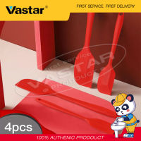 Vastar อาหารเกรด4ชิ้นเค้กครีมมีดโกนอุณหภูมิสูง230 °C ทนต่อการทำความสะอาดเครื่องครัวชีสไม้พายเค้กขนมปังเครื่องมืออบ