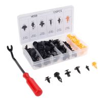 {7ho car tools} 120Pcs Auto Fastener Clip Plier Tool Panel Remover Kit For Car Fender Bumper Door Or Other Car Surface Plastic Fixed Rivet