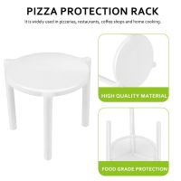 100pcs Pizza Saver Stand White Plastic Tripod Stack for Restaurant Container