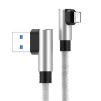 90องศาสายเคเบิล Usb สำหรับ Iphone 11 12 13 Pro 8สายต้นกำเนิด2 Xs อย่างรวดเร็ว6สายชาร์จ Se สูงสุด X Ipad Xr Plus 6S 7