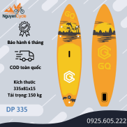 Có bảo hành Rẻ vô địch DP335 - GQ Board - Thuyền SUP Ván chèo đứng bơm hơi