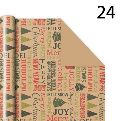 กระดาษห่อของขวัญวันเกิดวันวาเลนไทน์,กระดาษห่อของขวัญวันคริสต์มาสอุปกรณ์ปาร์ตี้ปี P5u7 1ม้วน