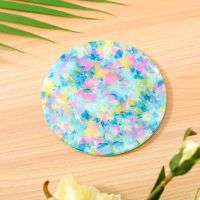 【CC】 Coasters Set Placemat Fruit Juice Coaster And Holder Table Accessories Portavasos