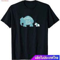 COD เสื้อยืดผู้ชายและผู้หญิง Disney Mrs. Jumbo And Dumbo Mothers Day T-Shirt Mens Womens T-shirts #ถูกสุด