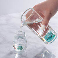 Art Level Diamond Noodle Win E Cup Li-Quor Divider Whis-Key Teq-Uila Vod-Ka So-Ju Glass Decanter Decoration Drinkware