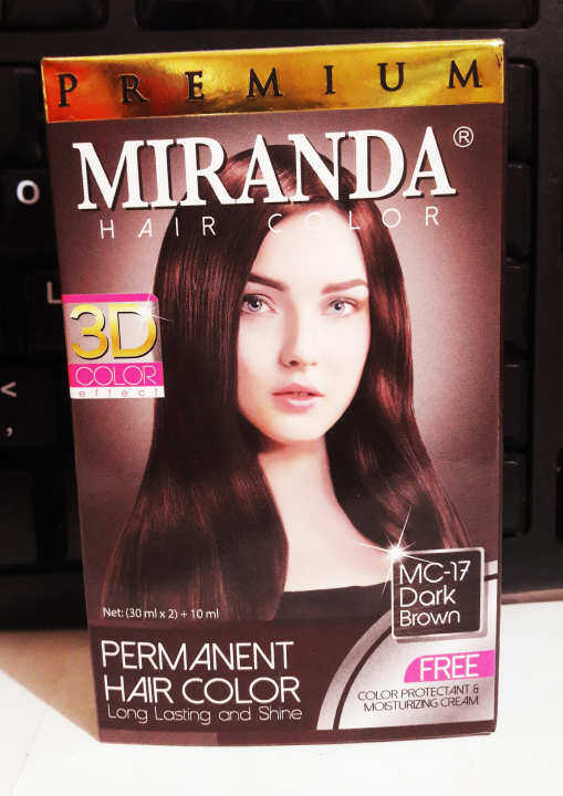 Miranda Hair Color Dark Brown Mc Pewarna Rambut Ml X Ml Lazada Indonesia