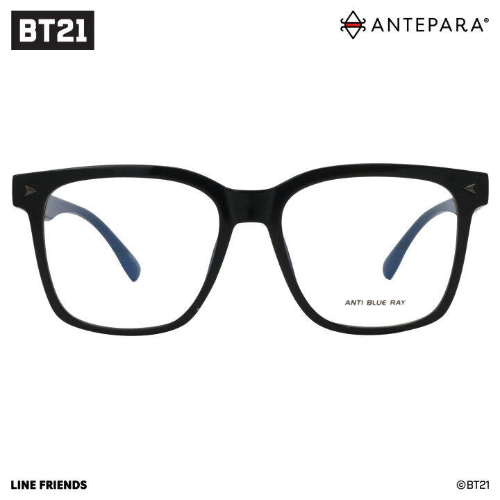 Antepara With Bt21 Anti Radiation Eyeglasses Bt Orlando Blktv Bf Black Lens Replaceable