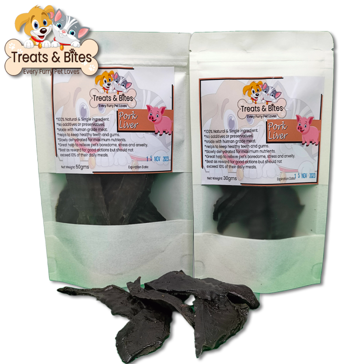 All Natutral Dehydrated Pork Liver Healthy Treats for Dogs and Cats