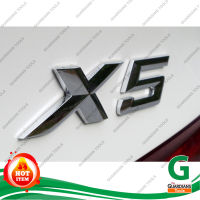 อักษรโลโก้สำหรับรถ BMW รุ่น X5 ของแท้ Emblem For BMW X5 Silver, ABS, Stickerตัวอักษรโลโก้สำหรับรถ BMW รุ่น X5 ของแท้ ทำจากวัสดุอย่างดี ส่งเร็วจากไทย