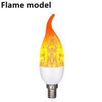 VnnZzo E14 LED Candle Bulb 110-220V Flame Flickering Emulation Effect light 2 Modes Lighting Flame light Effect Bulbs Light lamp