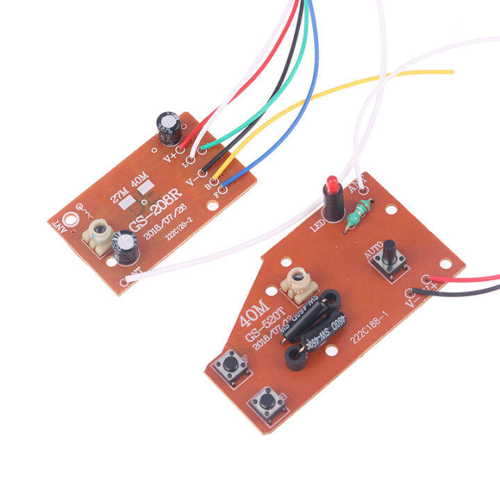 5CH RC Remote Control 27MHz Circuit PCB Transmitter and Receiver Board