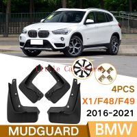 แผ่นกันโคลนรถยนต์สำหรับ BMW X1 2010-2021บังโคลน S ผ้าคลุมบังโคลนรถยนต์บังโคลนบังโคลนด้านหลังด้านหน้า