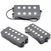 1ชิ้นสีดำ4 St 5 St 6 St แบบเปิดประเภทกีตาร์เบสการเก็บขึ้น Humbucker สำหรับเพลงผู้ชายขดลวดเบสแตะด้วย4 Corewire