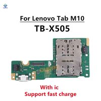 ต้นฉบับสําหรับ Lenovo Tab M10 HD TB-X505F USB Charging Board Dock Port Flex Cable อะไหล่ซ่อม