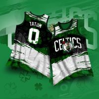 2022!  CELTICS JAYSON TATUM #0 GREEN | NBA FINALS Jersey | Full Sublimation